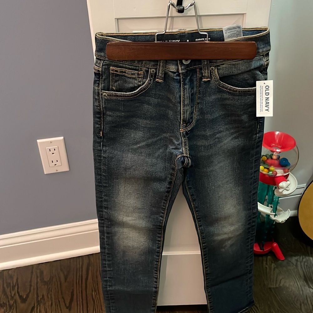 Denim jeans with tags never worn
